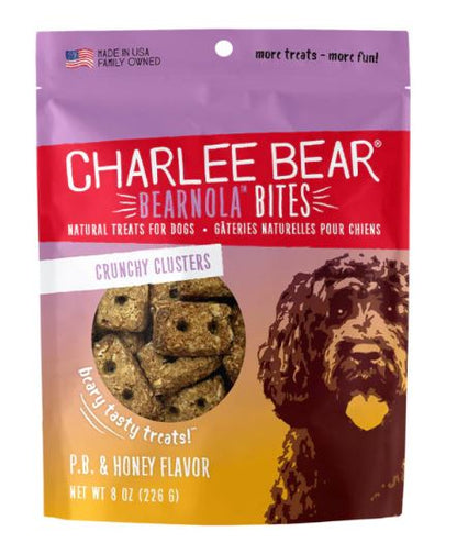 Charlee Bear - Bearnola Bites - Dog Treats - 8oz