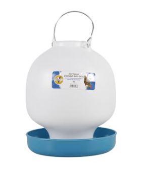 CHICK'A - Poultry Drinker with Blue Base - 4L - with handle (2 piece)