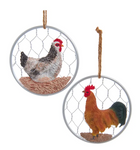 Kurt S. Adler - Chicken Ornaments Assorted