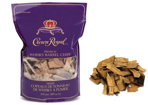 Crown Royal - Premium Whiskey Barrel Chips - 1.5lbs (0.68kg)