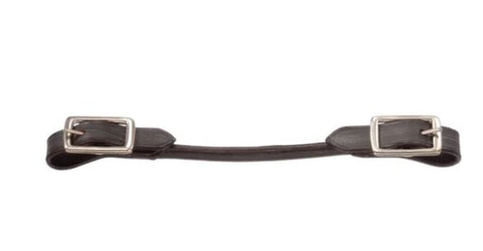 Tough One - Rolled Leather Curb Strap