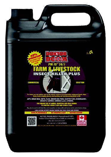 Doktor Doom - Farm and Livestock Insect Killer Plus - 3.8L Spray