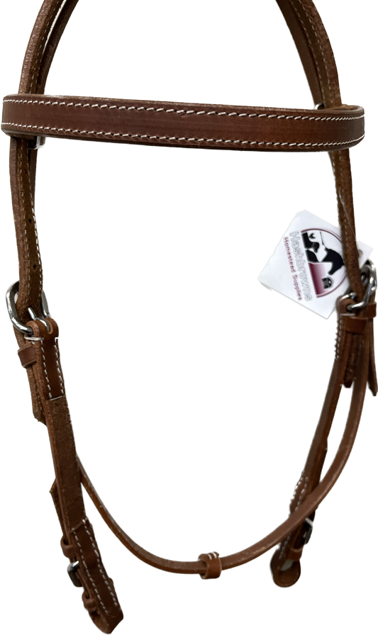 True North - Straight Browband Headstall w/Buckles and Keepers