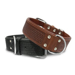 Angel - Leather Dog Collar - Santa Fe