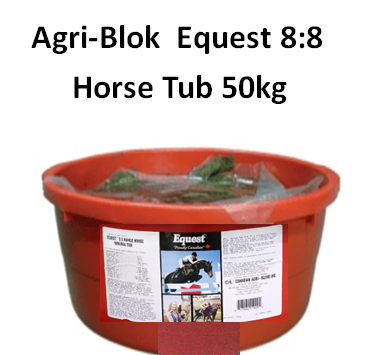 Agri-Blok - Equest 8:8 Mineral - Tub - 50kg