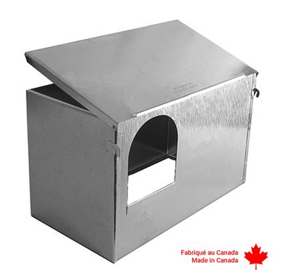 External Rabbit Nest Box - Steel