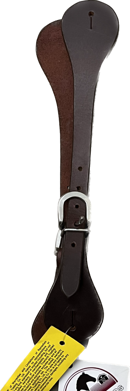 True North - Economy Spur Straps Leather