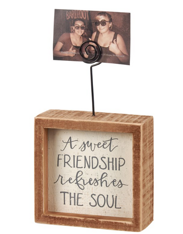Picture Frame - A sweet friendship refreshes the soul