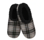 Snoozies - Men's Slippers - Flannel Plaid