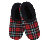 Snoozies - Men's Slippers - Flannel Plaid