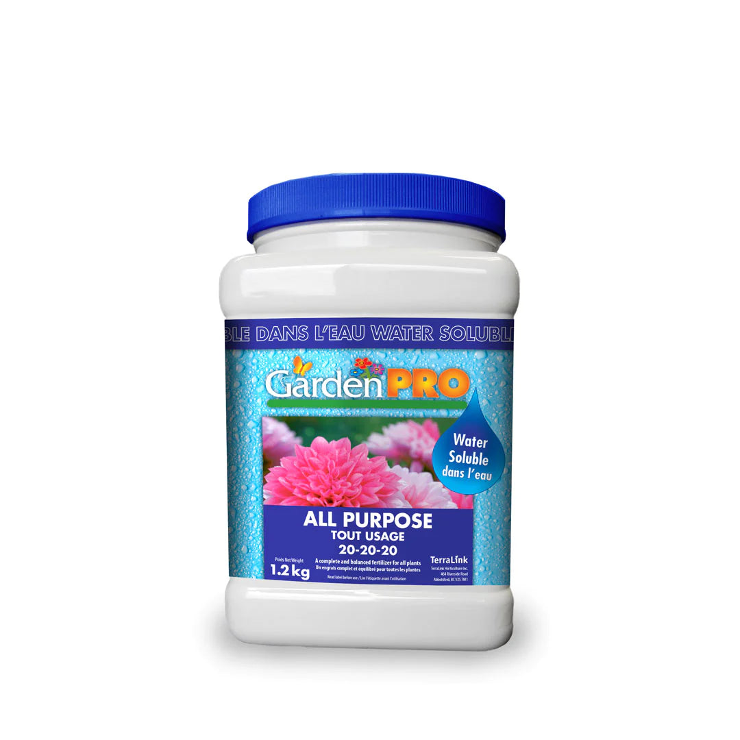 GardenPro All Purpose Water Soluble 20-20-20  1.2KG