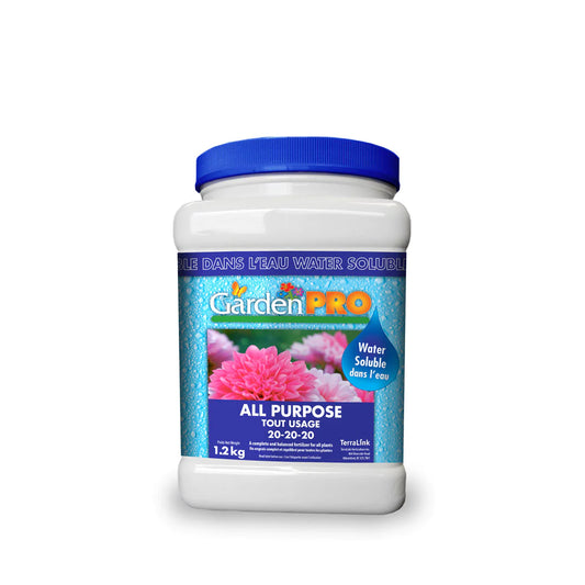 GardenPro All Purpose Water Soluble 20-20-20  1.2KG