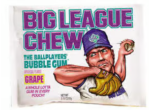 Gum - Big League Chew Bubble Gum