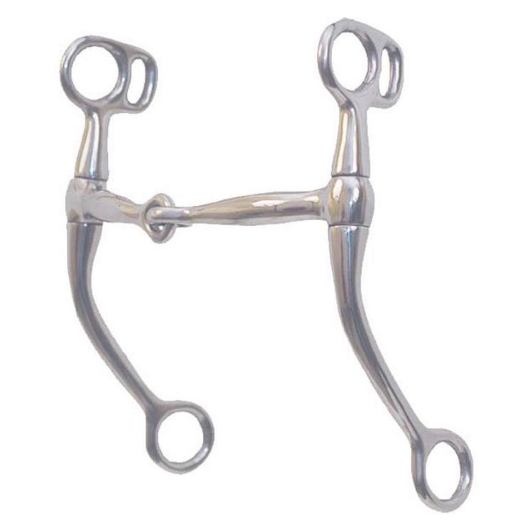 Pleasure Bit - Tom Thumb Stainless Steel - 5 1/2" (Special Order)