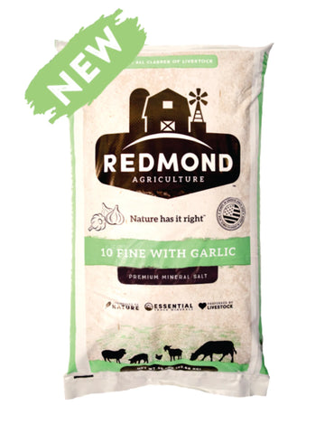 Redmond - Fine Loose Garlic Salt - 50lb Bag