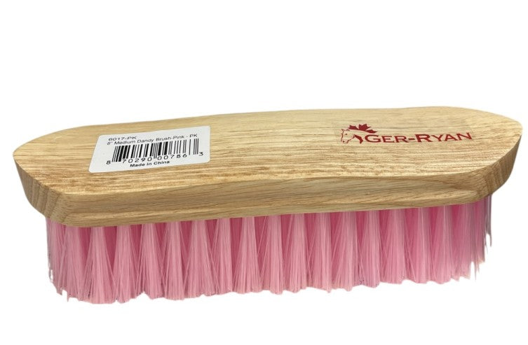 Dandy Brush Medium with Wooden Handle - 8"