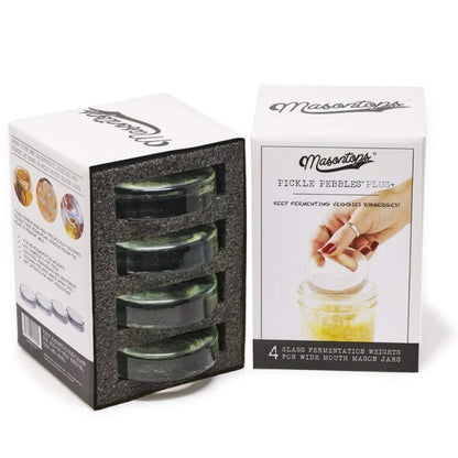 Mason Tops - Pickle Pebbles Fermentation Weights - Widemouth