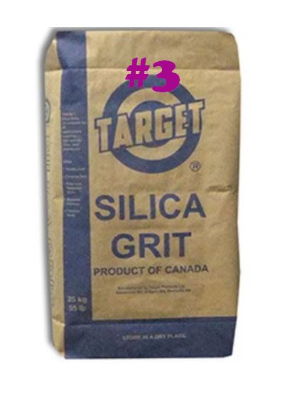 Grit - Silica #3 - 25kg - Large/Coarse (Special Order)