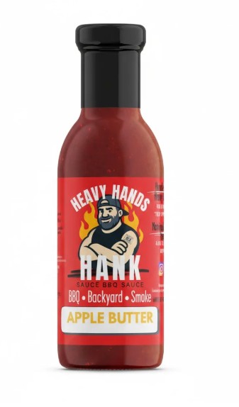 Heavy Hands Hank - Apple Butter BBQ Sauce - 350ml