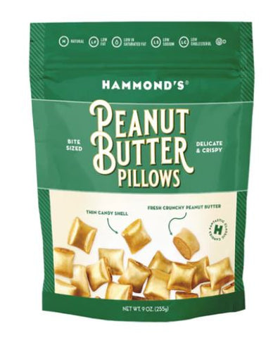 Candy - Hammond's - Peanut Butter Pillows - 9oz (225g)