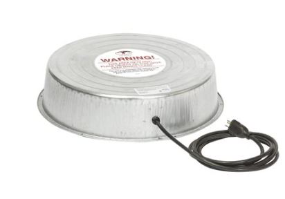 Heated Drinker Base for Metal Drinkers