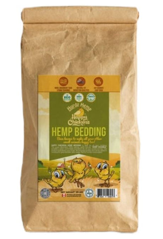 Hurdz Hemp - Happy Chickens - Hemp Bedding Crumble - 25lb