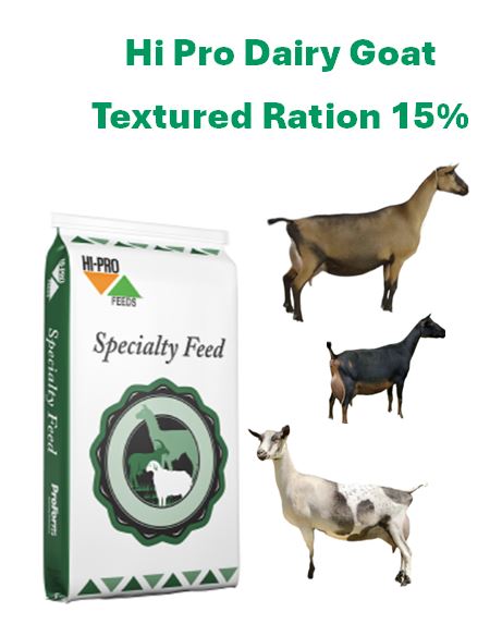 Hi Pro - Dairy Goat Ration - Textured - 15% - 20 kg