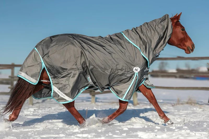 Alliance Equine - Lux Rain Blanket w/Hood (detachable)