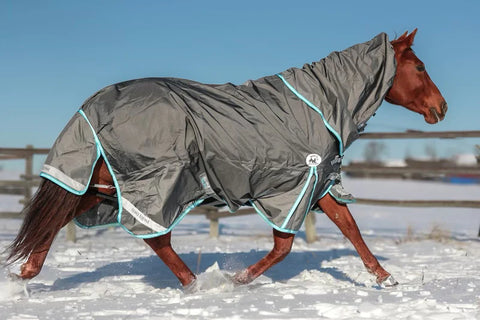 Alliance Equine Lux Rain Blanket w/detachable Hood