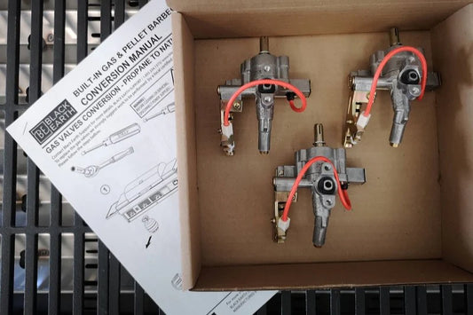 Black Earth - Hyrbid Built In - LP to Natural Gas Conversion Kit