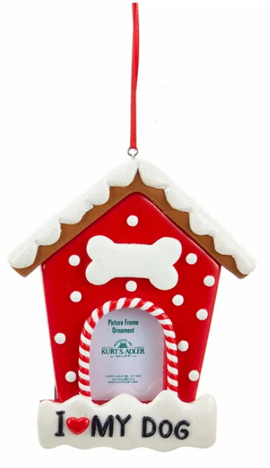 Kurt S. Adler - Dog / Cat Picture Frame Ornament