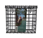 Large Suet Cage Feeder - Black