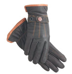 Country Rider - Leather Fleece Lined Riding Gloves