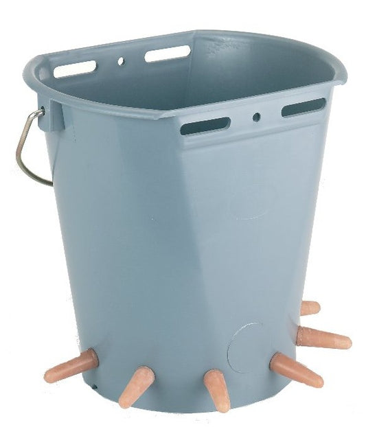 Lamb/Kid Multi Nursing Feeder Bucket - Green - 6 Nipples