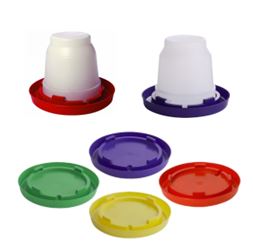 1 Gallon Poultry Waterer Base (fits with Nesting Lug Top)