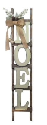 Christmas - Festive - NOEL Decorative Ladder