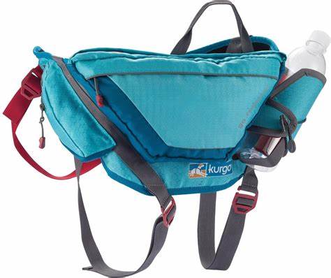 Kurgo - Joring Pack Belt - Coastal Blue