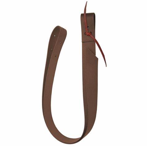True North - Latigo Tie Strap - Brown Nylon - 1 3/4" x 6'