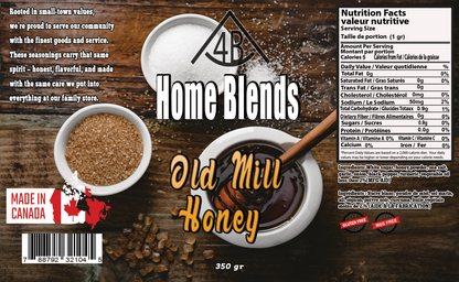4B Home Blends Rubs & Spices - NEW LOOK & NEW FLAVOURS