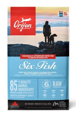 Orijen - Dog Food - Six Fish - 11.4kg
