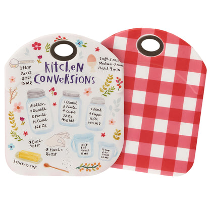 Kitchen Giftware - Bowl Scraper with Kitchen Conversions