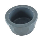 Pet Bowl - Plastic - Grey - 3 1/2"