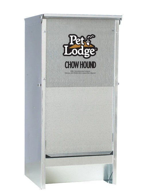Pet Lodge - Chow Hound - Dog Self Feeder with Door - Metal