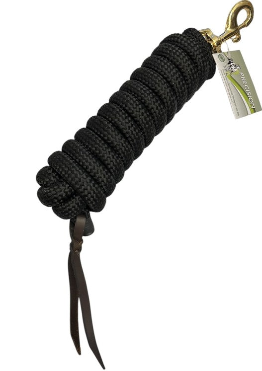 PC - Poly Lead Rope - 10ft with Bolt Snap & Leather Popper