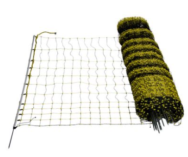 Electric Poultry Fencing - 1.2m (47") x  50m (164') with Double Spike Posts