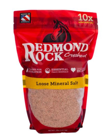 Redmond - Crushed Unrefined Trace Mineral Salt - 5.lb bag