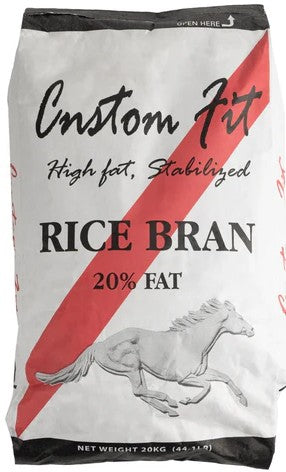 Custom Fit - Rice Bran - Meal - 20kg