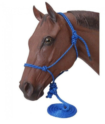 GR - Rope Horse Halter with 10 ft Lead