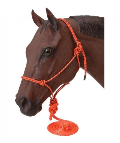 GR - Rope Horse Halter with 10 ft Lead