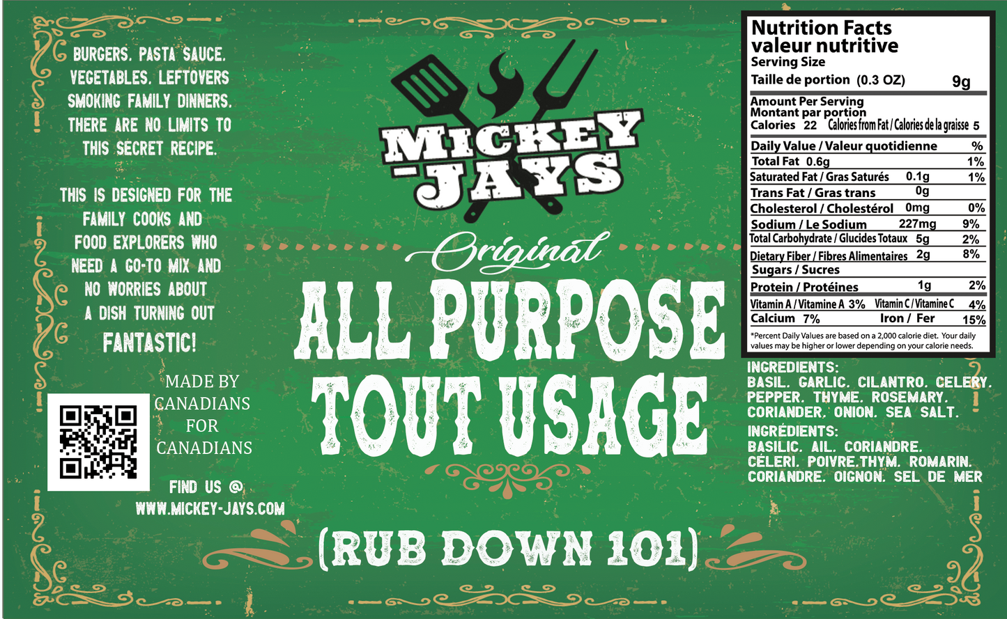 Mickey - Jays BBQ Rubs and Spices